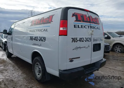 2017 Chevrolet Express 2500 Work Van from USA, damaged, VIN 1GCWGBFF7H1255182